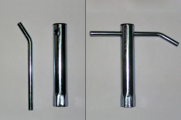 104 - LLAVE SACA BUJIA FORD CHEVROLET FIAT 1500